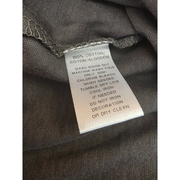 Loft Tees Sz S Black & Green Gold Cotton Short Sleeve Lot Of 2 Cold Shoulder NWT - Picture 8 of 13